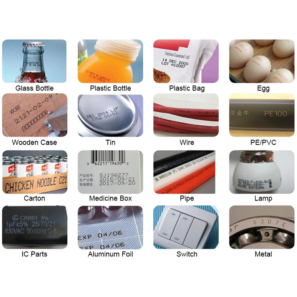 DMX High Quality Control Durable Cij Small Character Inkjet Printer Date Coding And Batch Marking CIJ Inkjet Printer