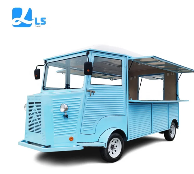 Customized Electric Food Truck Street Kitchen Dining Car Ce Dot Approved Mobile Food Cart With Cooking Equipment