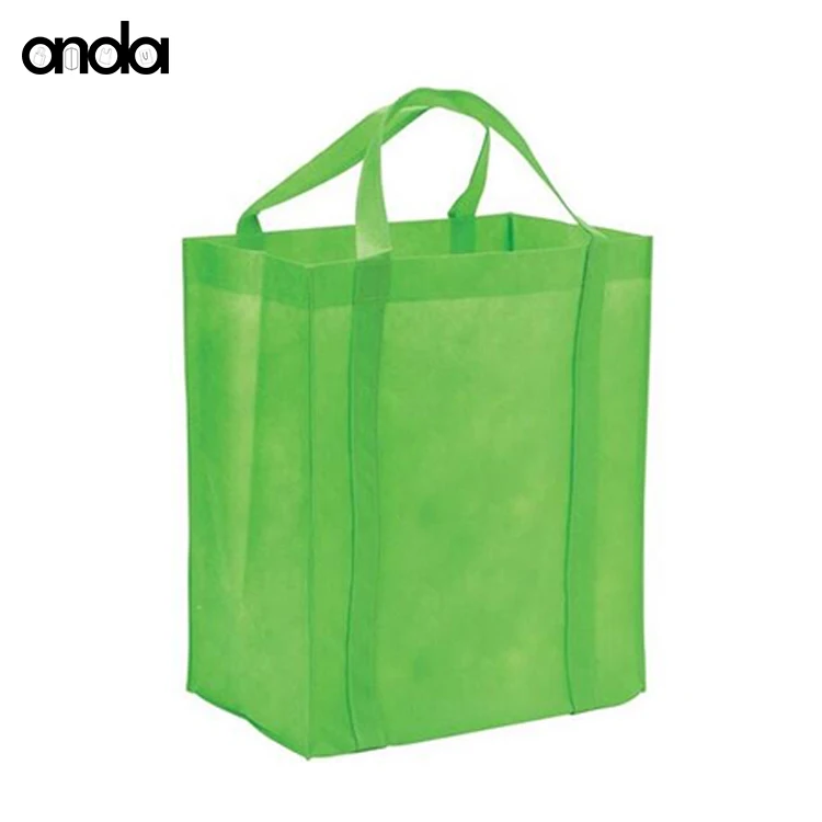 Promotional Cheap Custom Logo Print heat press Non Woven Eco Friendly Reusable Shopping advertisement Bag hand bags