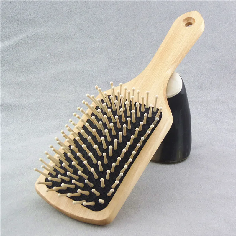 Wholesale Private Label Comb Massage Wood Hair Comb Brush