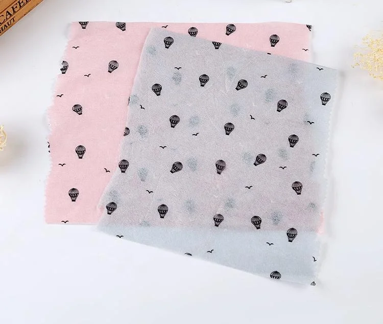 Fashion design printed adhesive non woven fabrics use for  storsge box