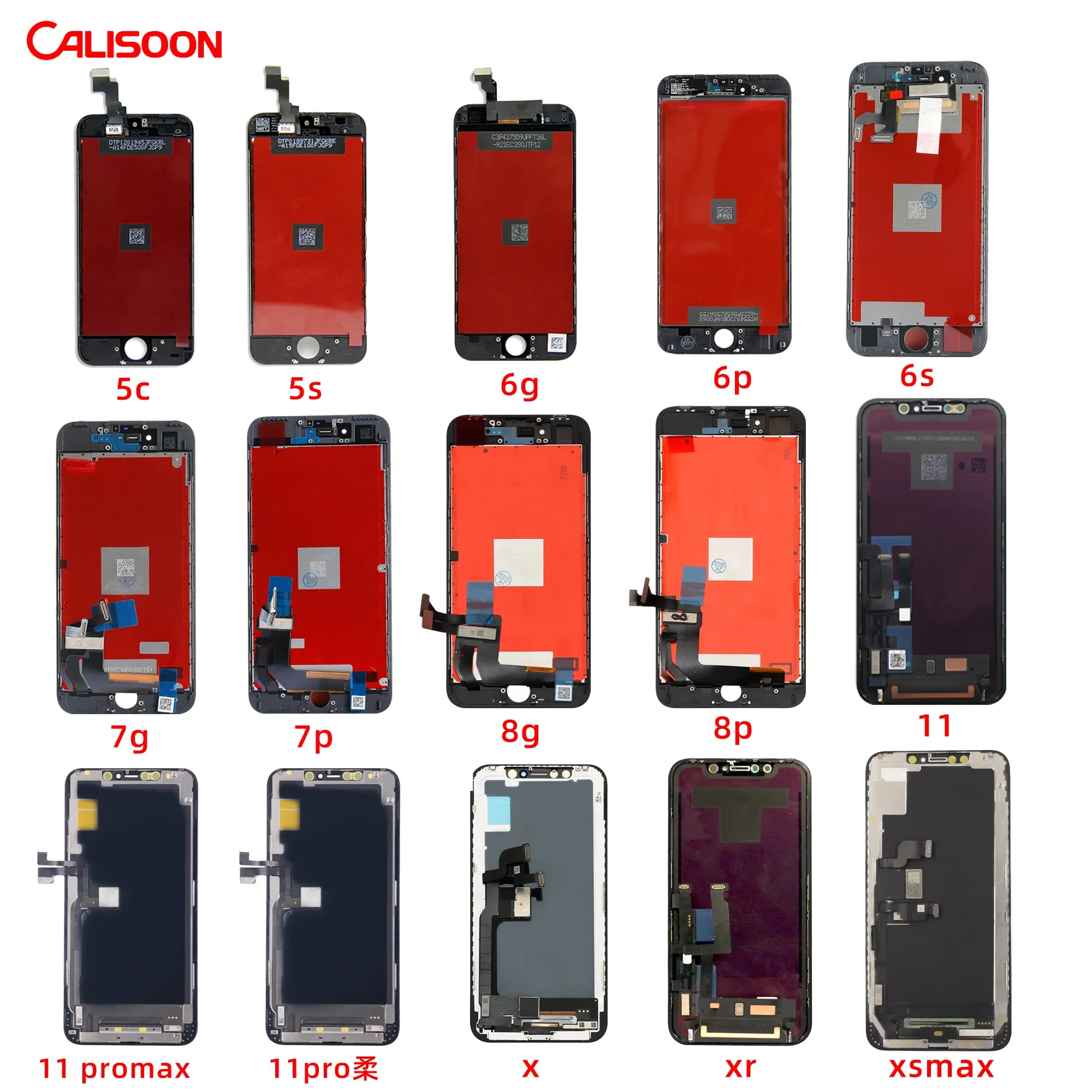 ЖК-дисплей Calisoon для мобильных телефонов дисплей X XR XS 11 PRO MAX 8 7 6s 6 plus оригинальный iphone