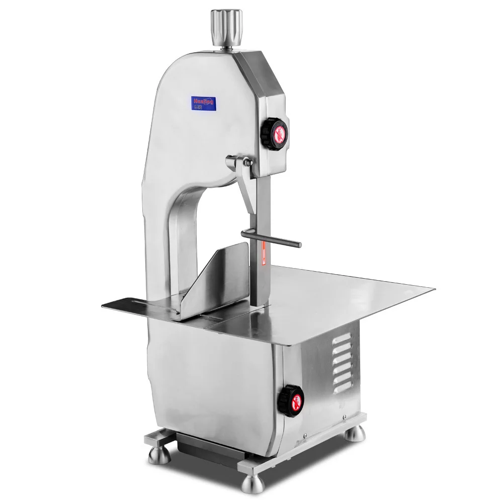 Electric Table Top Meat Bones Band Saw Bone Cutter Frozen Meat Cutting Machine Chicken Cutter Meat Bone Saw Machine