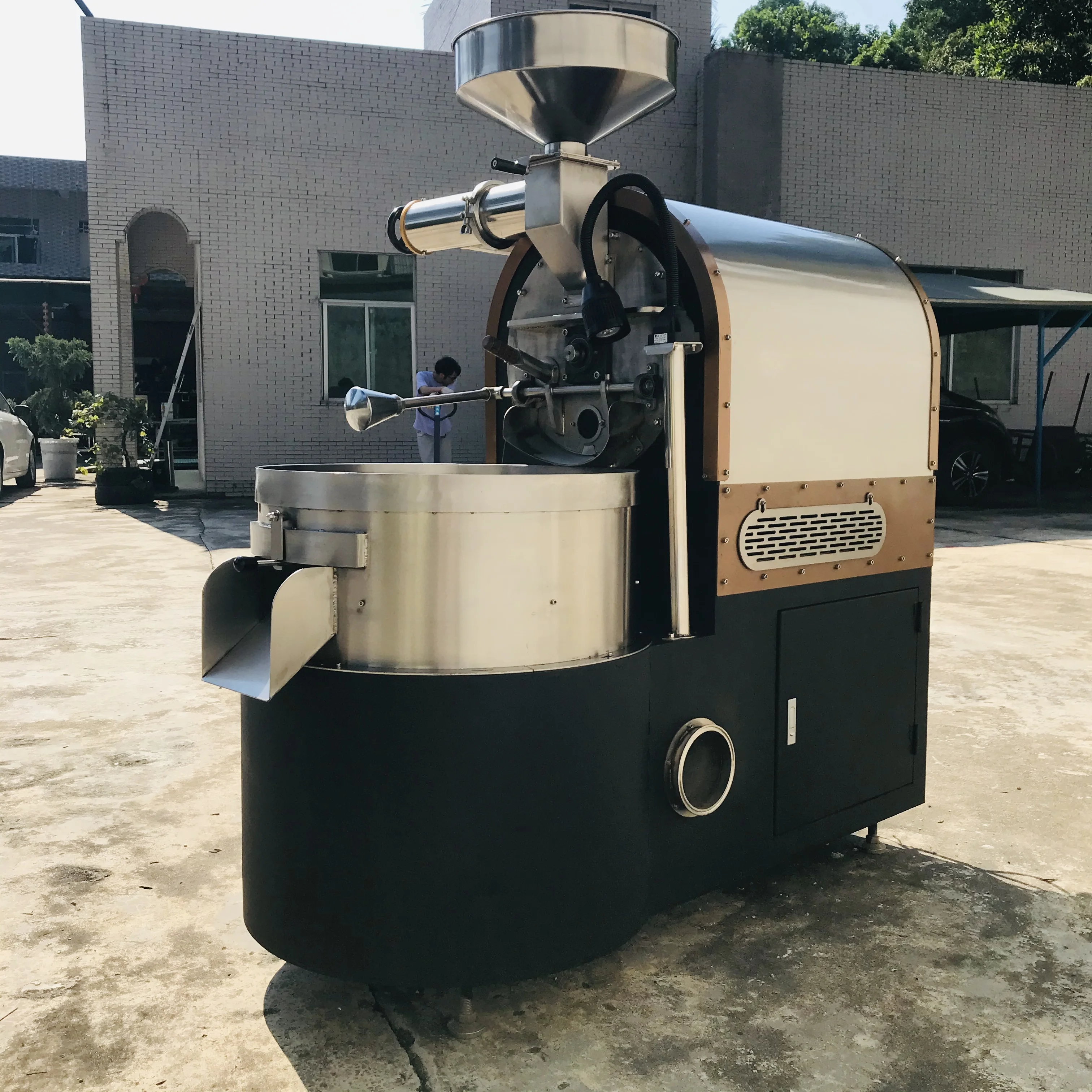 Электрическая газовая машина для обжарки кофе 600 г 1 кг 2 6 10