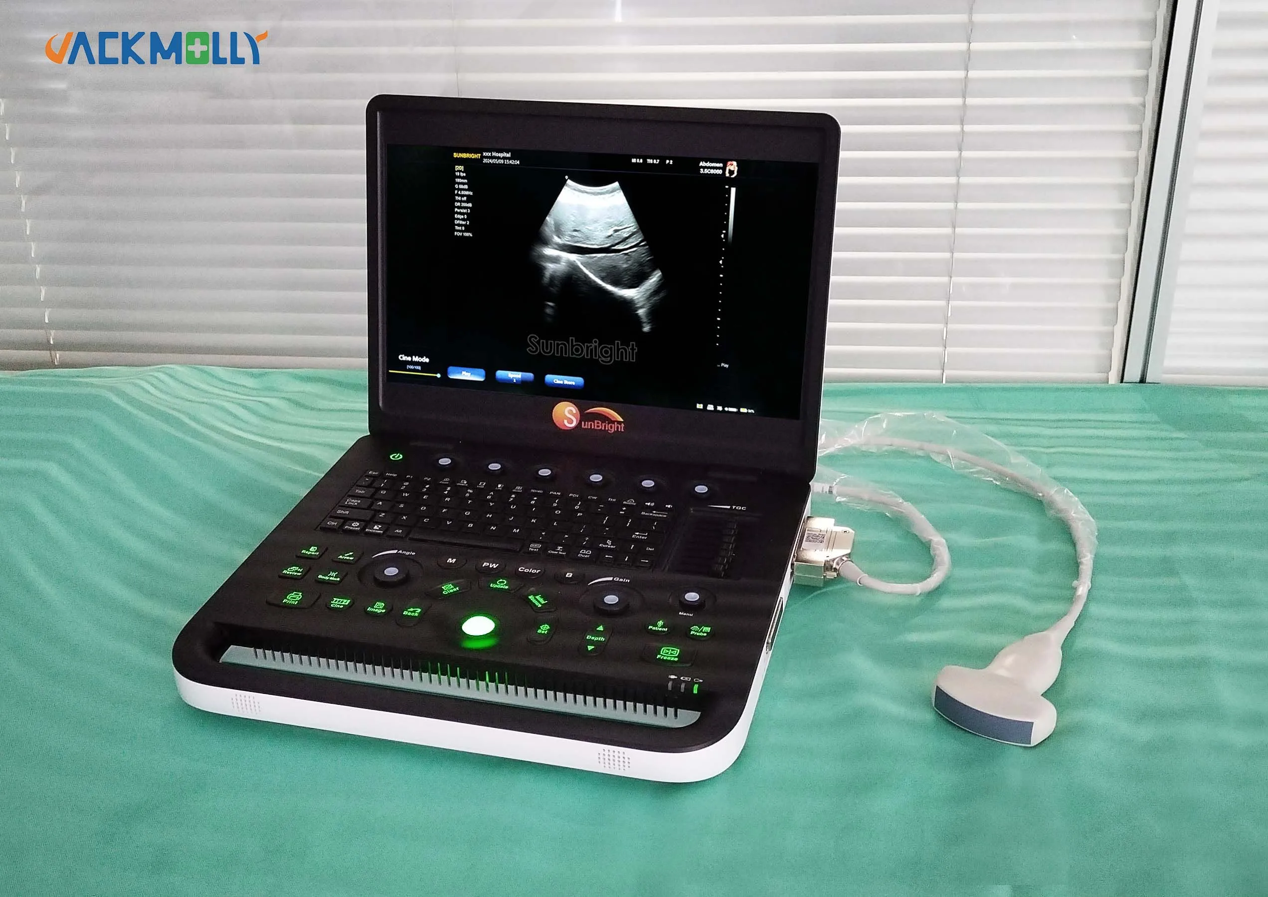 JM-800C Portable scan Cheap Rectal probe Vet Veterinary ultrasound for pig sheep cattle goat