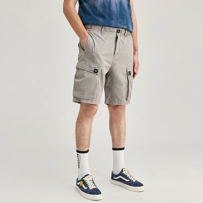 SABIN mens wholesale latest new summer casual fashion designers  6 multi pockets 3/4  chino cargo workout shorts