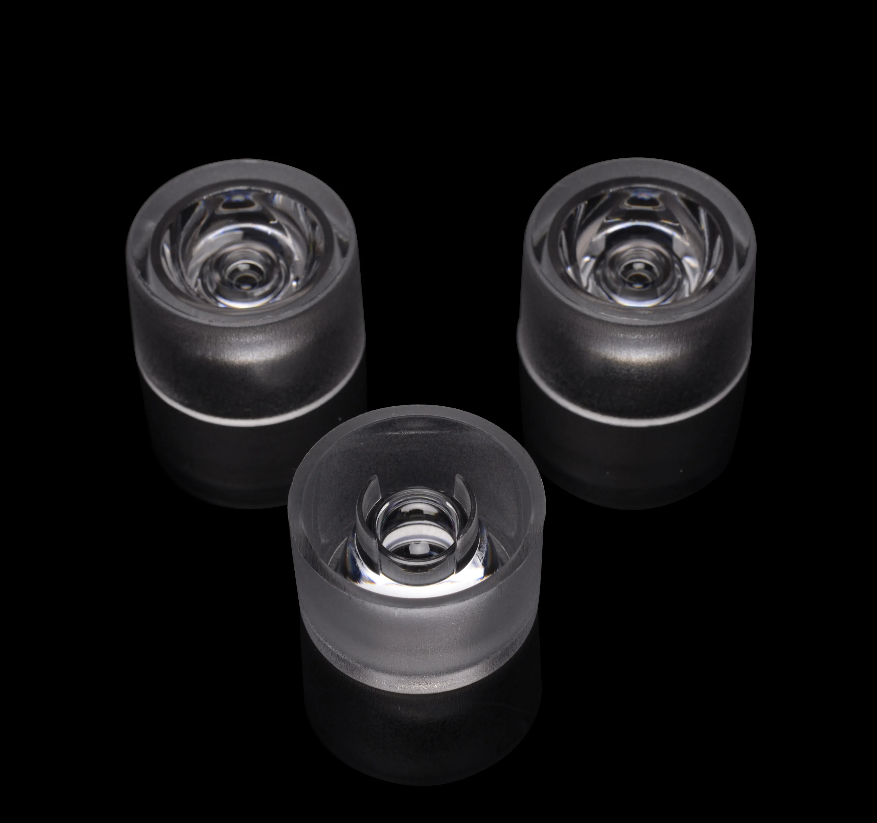 3W Rgb Focus Led Lens 21.8Mm Waterproof Pmma Lens For Rgbw Led