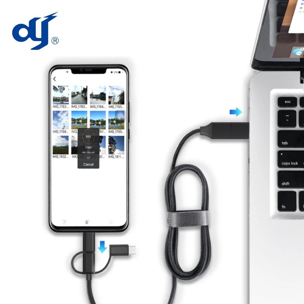  Новый продукт Многофункциональный 5 в 1 Usb-кабель для передачи данных кабель быстрой зарядки телефонов с Type-C Micro