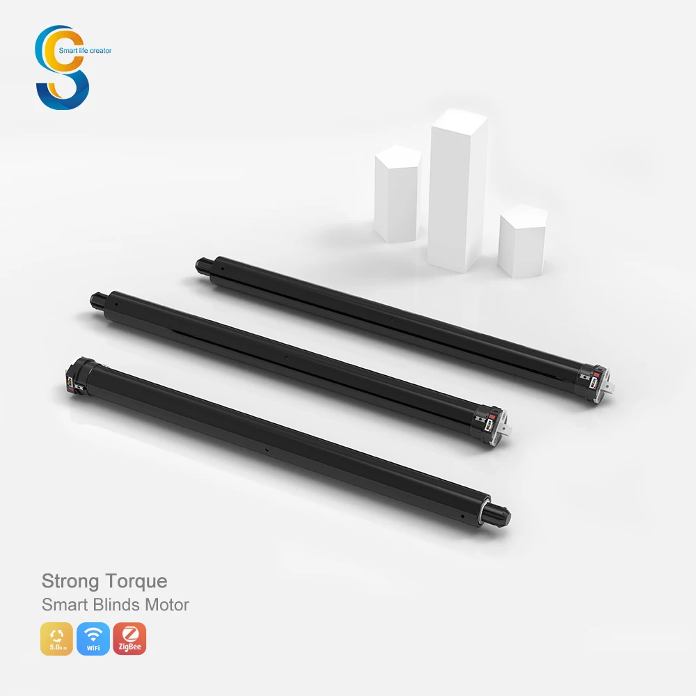 Motorized Shutters and Roller Solar Control 24v Knx Dc Zebra Tubular Motor Blinds Modern Smart Roller Metal Europe 35/45mm 120W