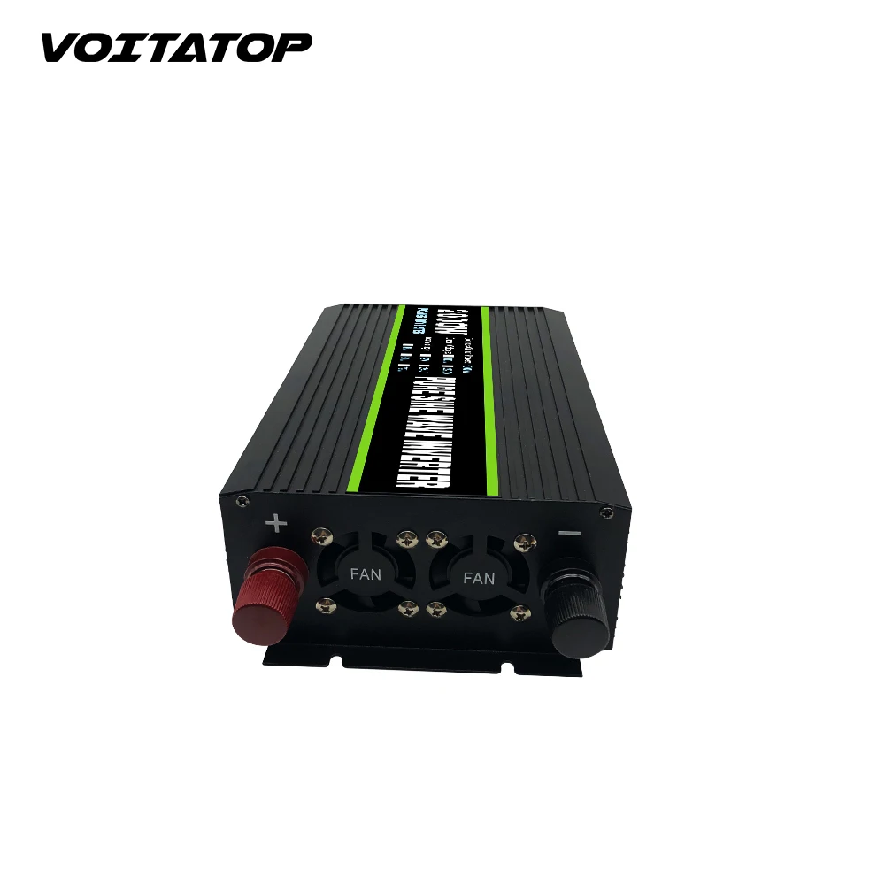 2000W Home Power Inverters 12V 24V to 110V 220V Pure Sine Wave Inverter 1000w