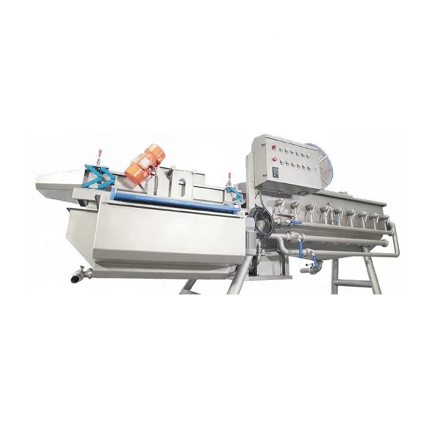 Industrial Air Bubble Vegetable Washing Processing Machine Seaweed Washing Machine