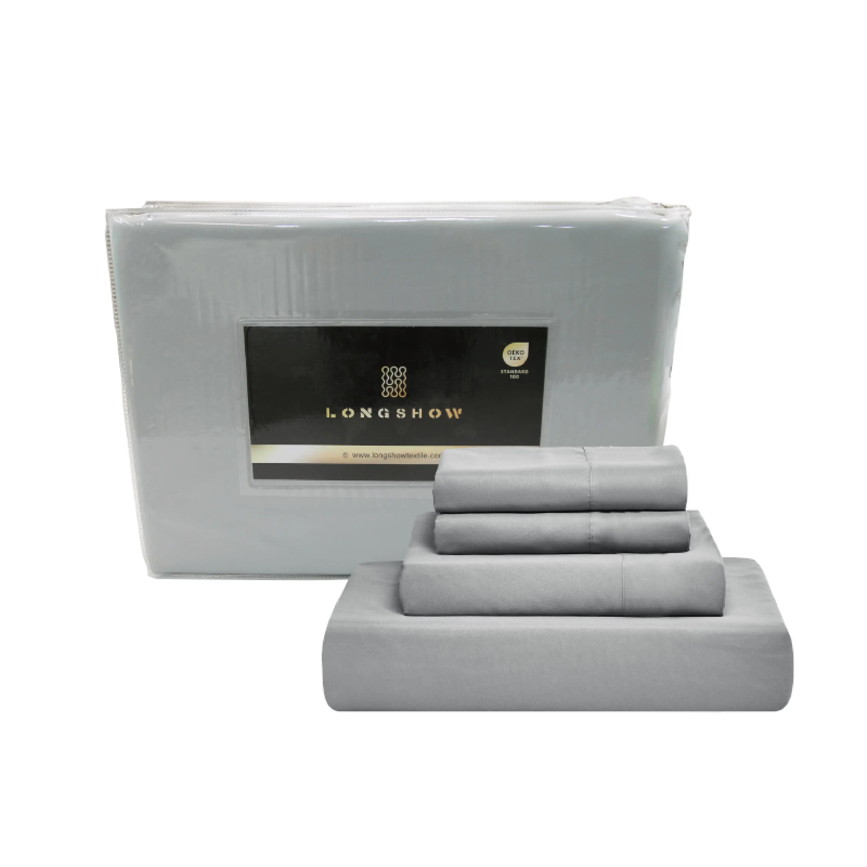 Easy care light weight 1800 microfiber polyester brushed 4 piece bed sheet set with deep pockets for home and hotel use