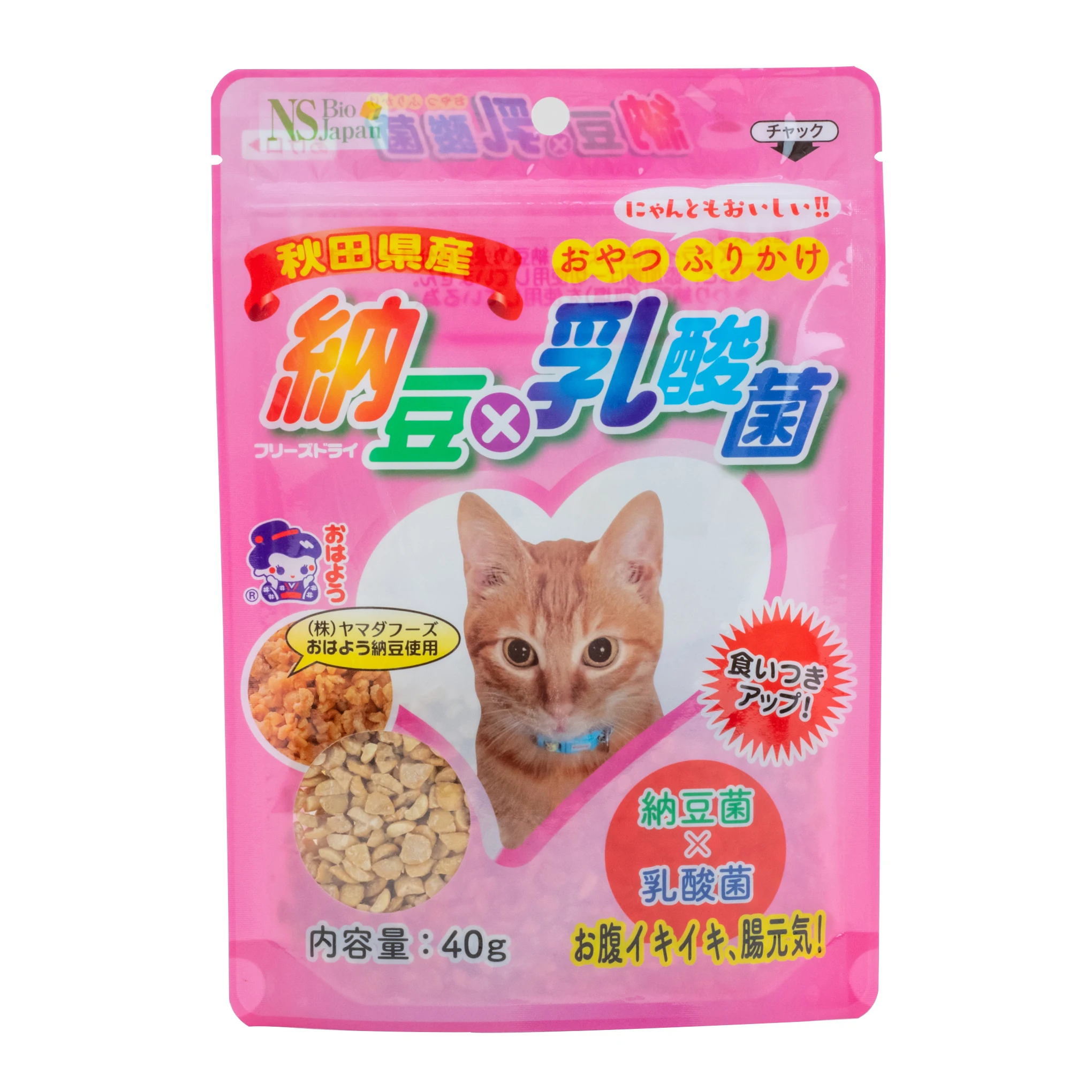 Закуска для кошек, спрей «бактерии молочной кислоты Natto x» (для кошек) 40 г