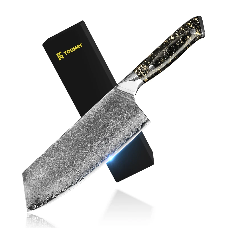 High end Japanese Kitchen knives set 67 layers 9cr14Mov Damascus steel Chopping knife for kitchen