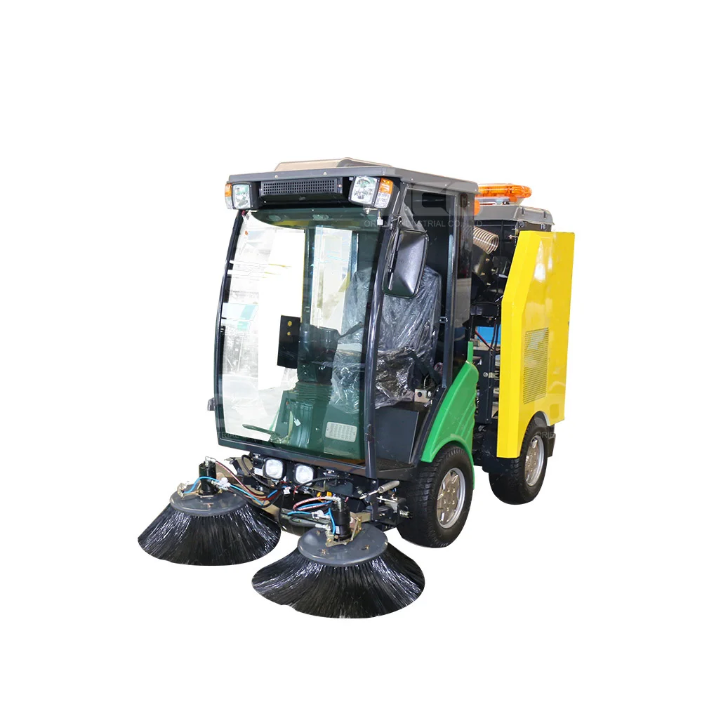 OR5021 price of  road sweeper truck vacuum road sweeper truck  ride on compact sweeper