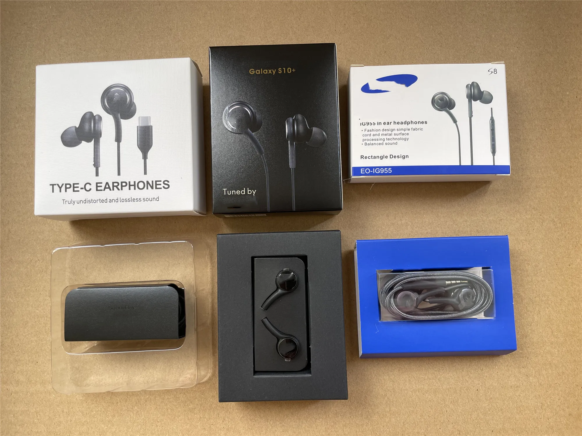 USB C HIFI Stereo Earphones Type C in Ear Headphones for Samsung Note10 S20 S22 Type-C Headset Earbud for AKG Handsfree