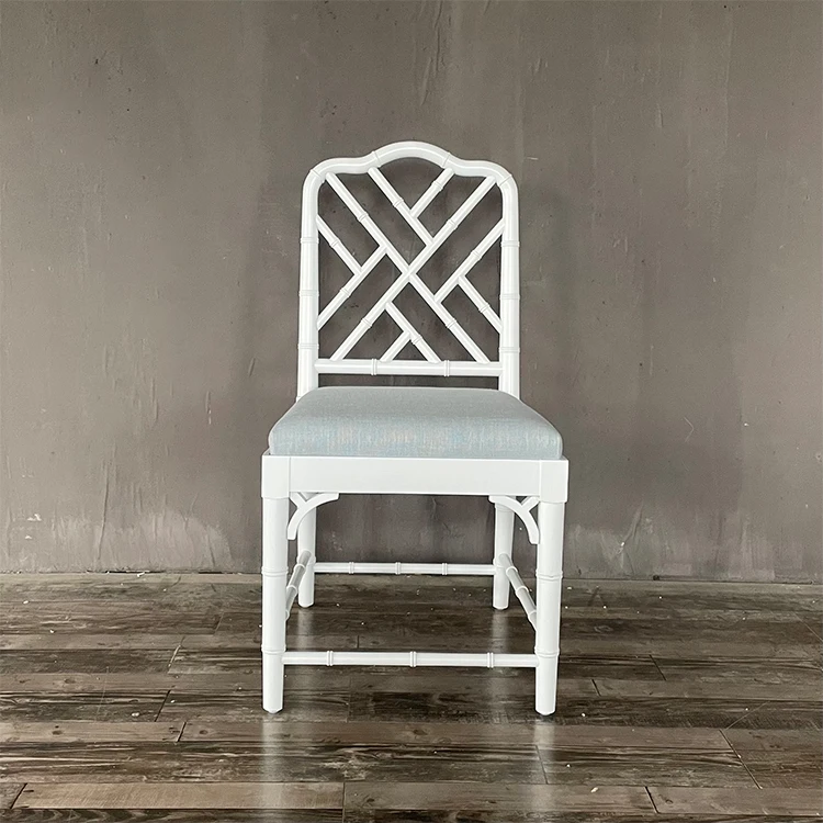 Wholesale Classic Design Modern Adjustable Wooden Bamboo Dining Chairs