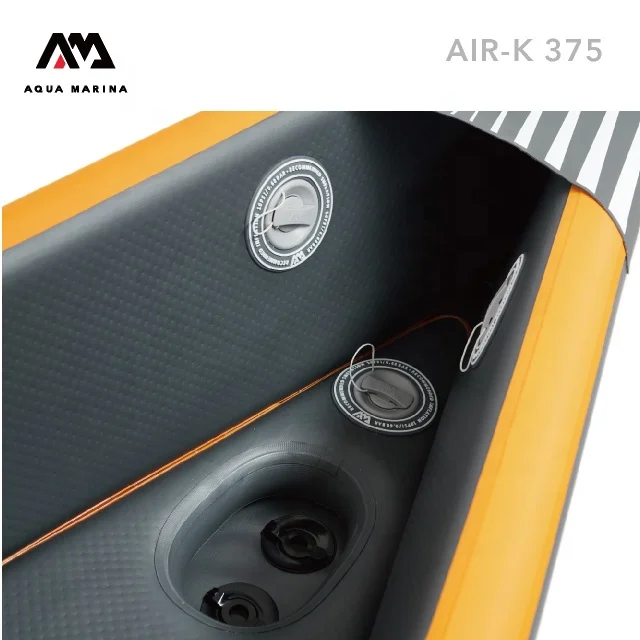 
Tomahawk Air-K 375 1 Person Portable Inflatable Kayak Drop Stitch PVC kayak 