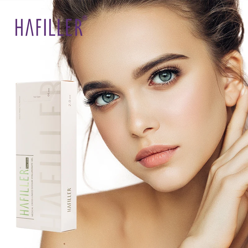 OEM Private Label Natural  Cross-linked Hyaluronic Acid Injection Ha Dermal Filler 1ml