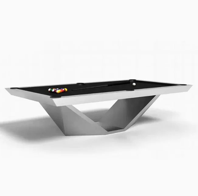 Homey modern style solid wood billiard pool table