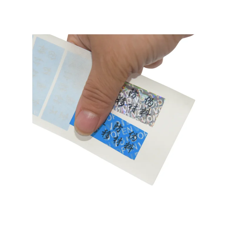 Hot selling warranty void if seal broken security open void label safety sticker