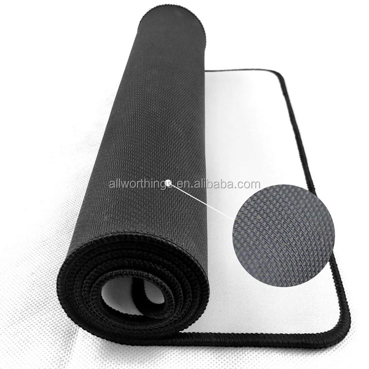 Custom mousepads big white mousemat blank play game mousepad