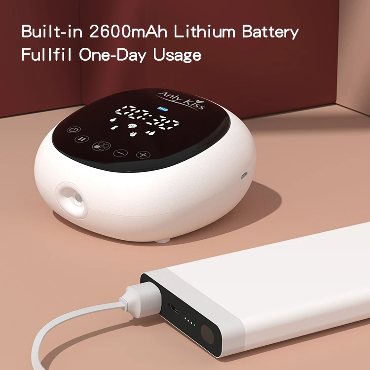 Anly Kiss 2024 Led touch panel smart motor electric double milk silicone breast pump breast milk extractor