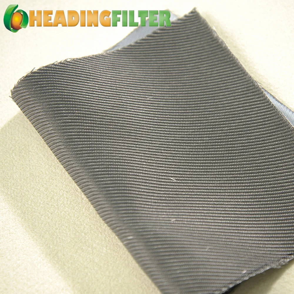 Высокое качество, фабрика, оптовая продажа, полиэфирная иглопробивная Нетканая фильтровальная ткань