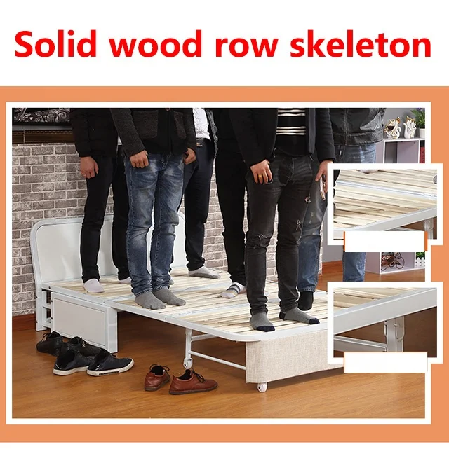 Modern style fabric Adjustable folding storage sofa bed with detachable armrest Metal frame transformable bedroom furniture