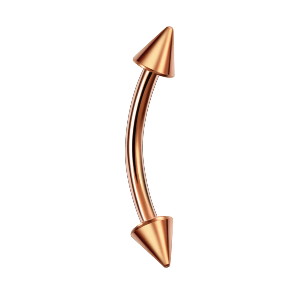 Titanium Eyebrow Banana Piercings Ring Curved Barbell Piercing Daith Helix Rook Earring Cartilage Tragus Piercing Jewelry