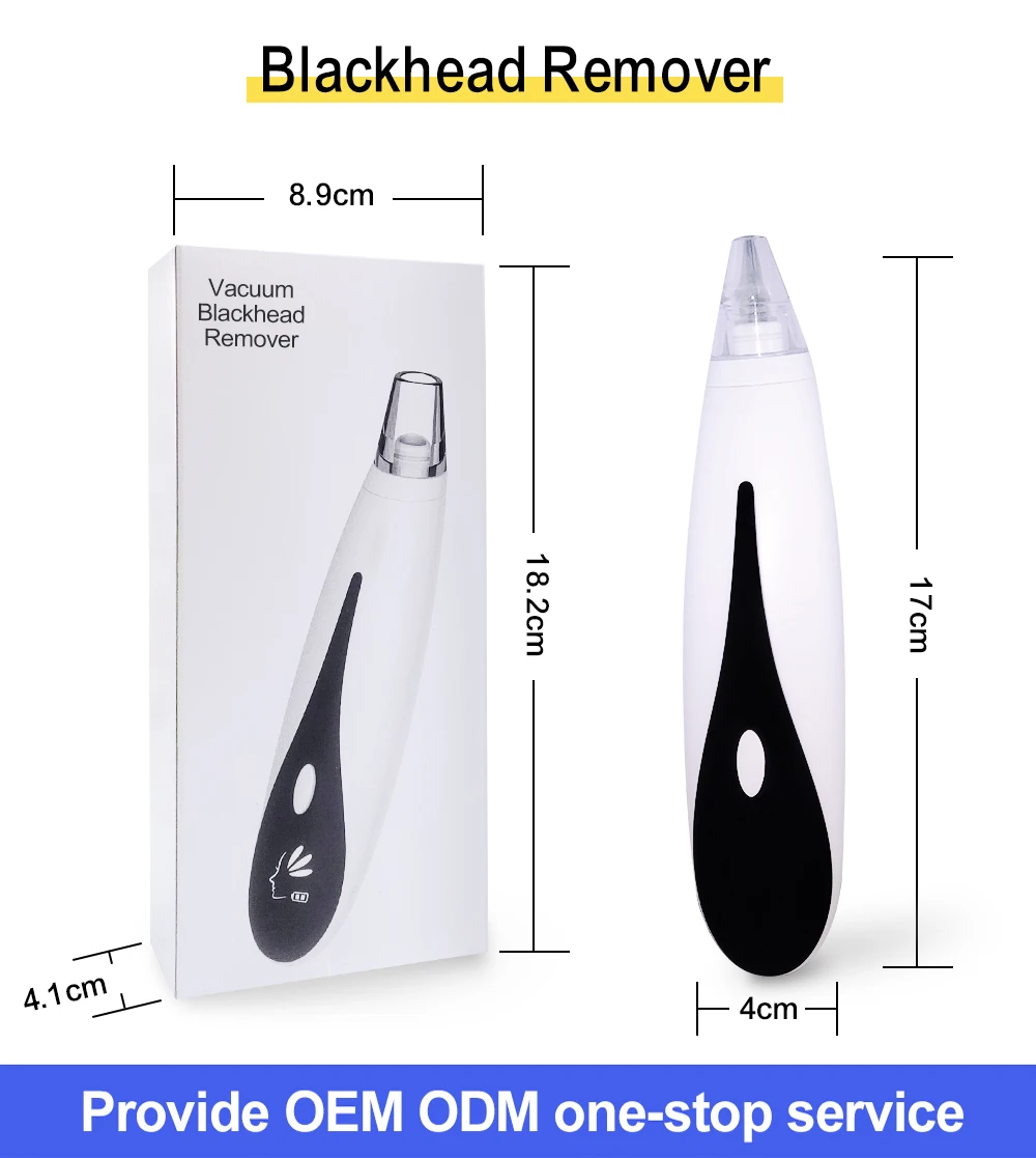 Wholesale Electric Facial Cleaner Come Done Extractor Tool Kit Nose Pore Suction Vacuum Blackhead Remover