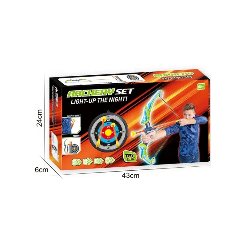 PANDAS Hot selling Kids Crossbow Set Outdoor game Sport Toy Hunting Crossbow Archery Toy with 3 Suction for children