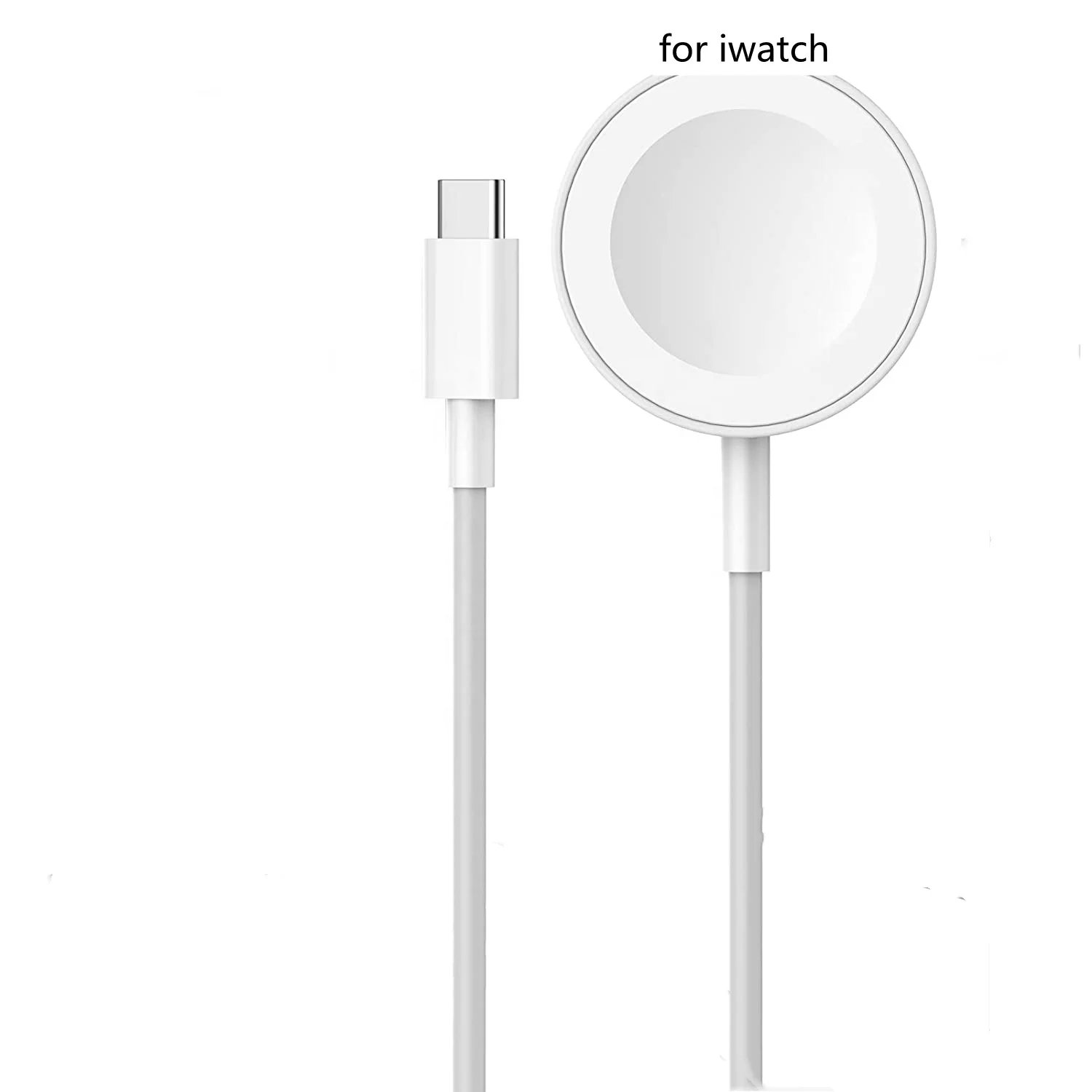 Magnetic Type C Watch Charger for iWatch SE 7 6 5 4 3 2 1 USB-C Charging Cable