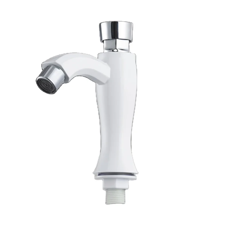 free time-lapse save water auto stop cold water tap brass valve core self-closing water tap