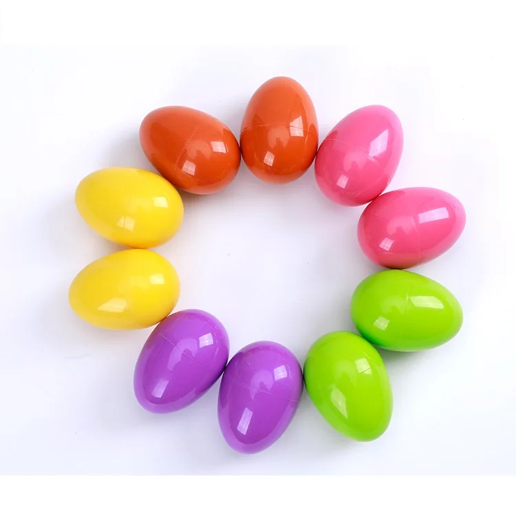 Children Musical Instruments Cartoon Colorful Sand Hammer Egg Shaker Toy Wooden Egg Shakers