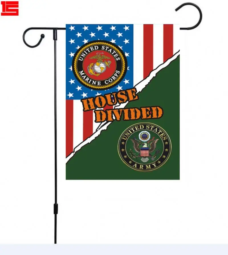 
Wholesale Christmas Party Supplies Decoration Plaid Hang Garden Flag 