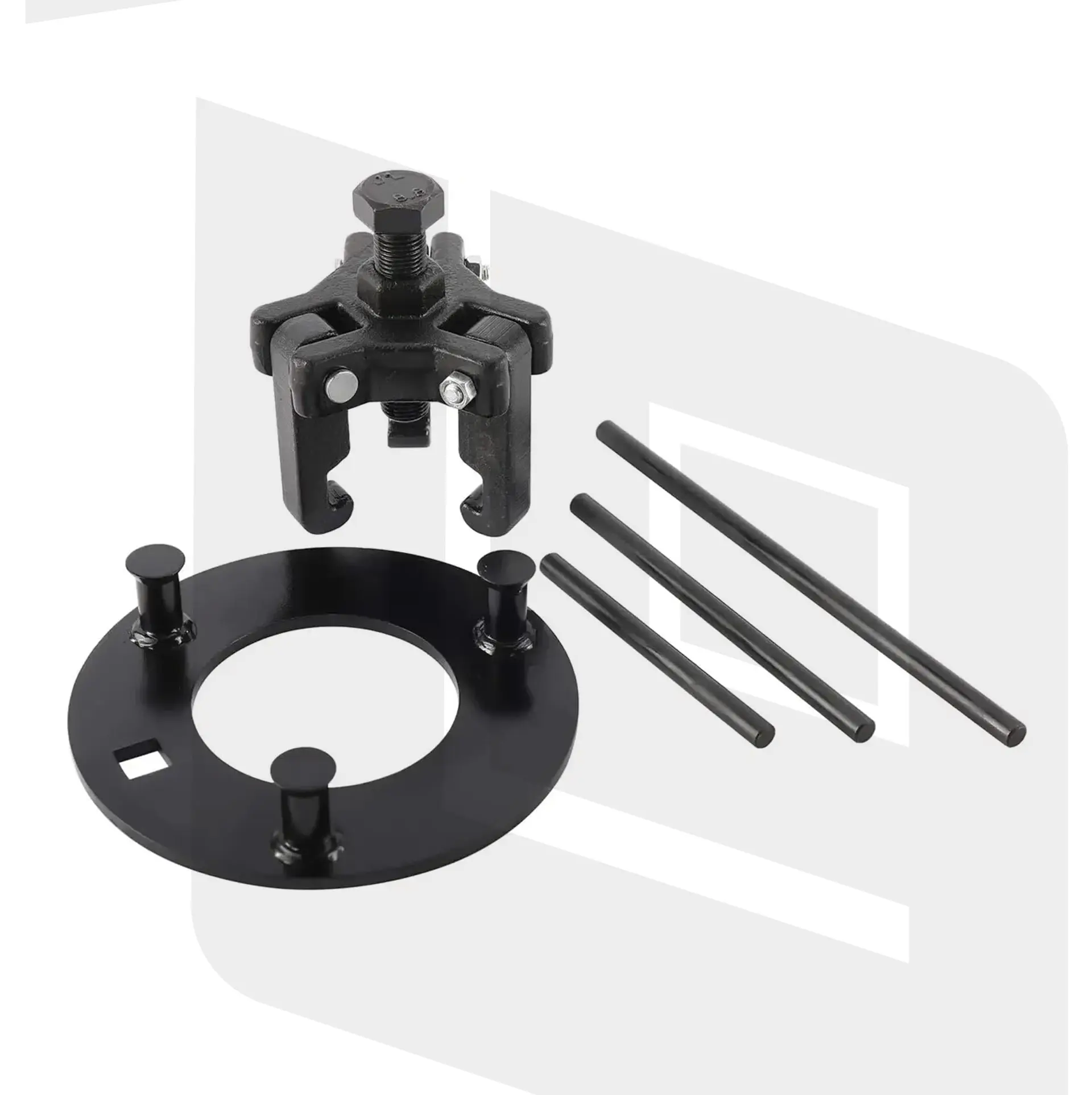 Harmonic Balancer Dampener Puller Auto Repair Tool Compatible for Chrysler GM Ford Mitsubishi