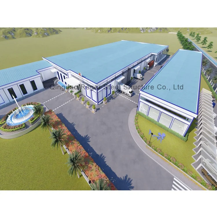  Bottled Mineral Water Manufacturing Plant Buildings Steel Structural