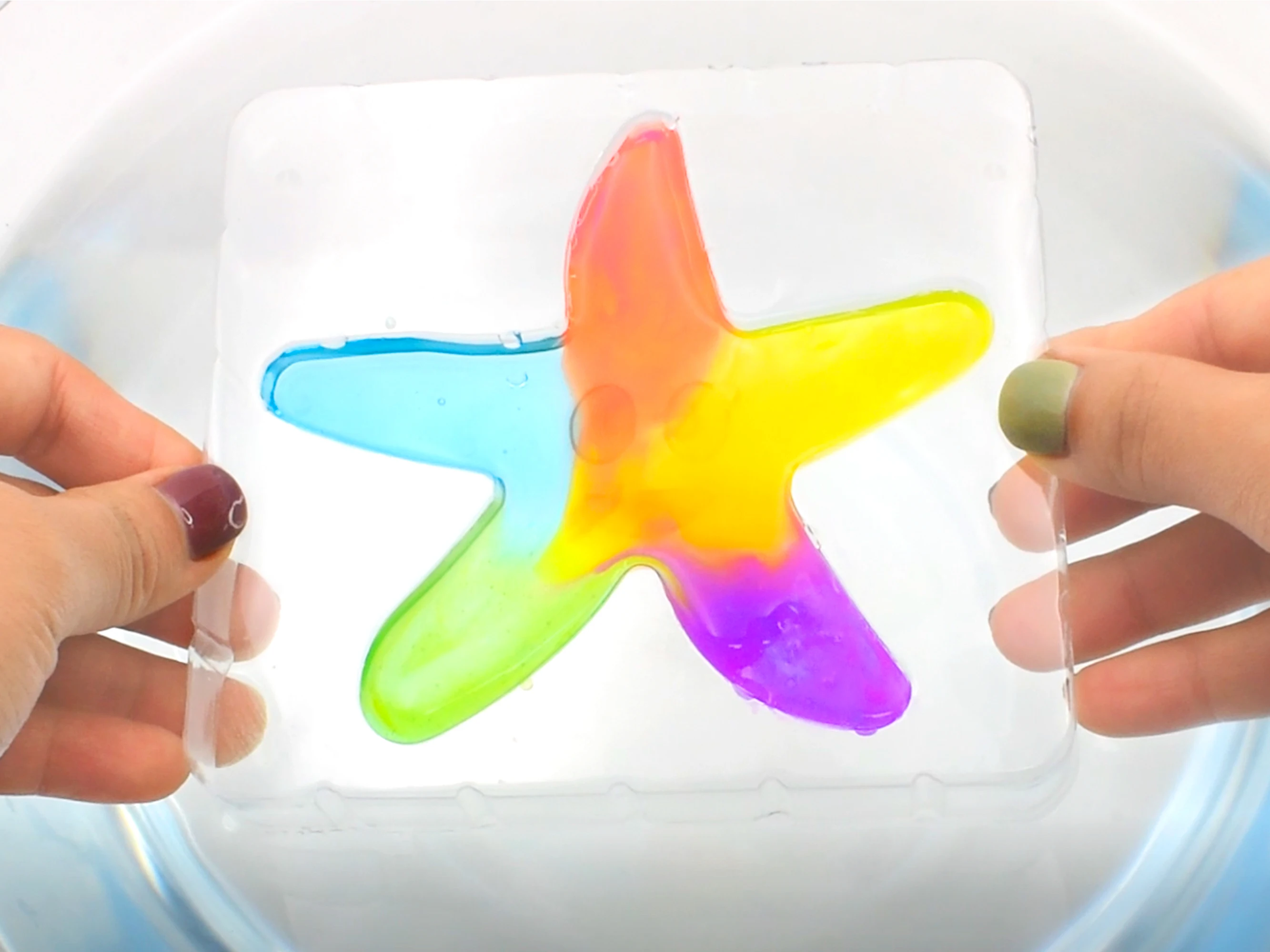 Non Toxic 4 Shape Mold Handmade DIY Water Sensory Toys Stem Science Lab Toy Magic Water Elf Toy Kits for Kids Party Favors Gifts