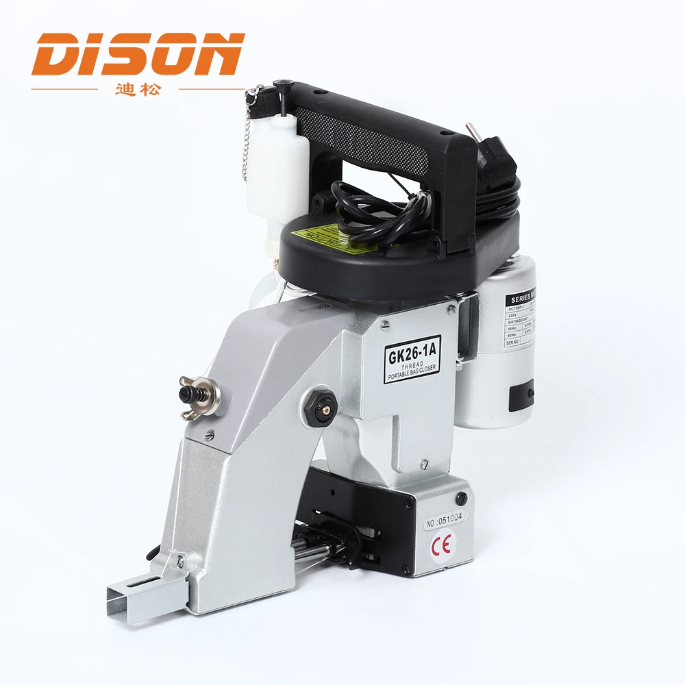 DS-26-1A Electric Sewing Bag Closer Machine Electric Portable Sewing Machine for Woven Bag Packing Stitcher Snakeskin