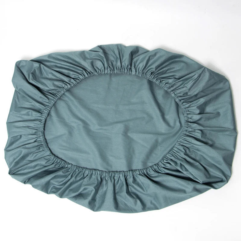 Wholesale Fitted Crib Sheet Extra Soft Neutral Cotton Twill Baby Bed Sheet for Standard Crib Mattress