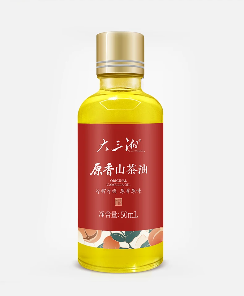 Deep Fried Prawn Commercial Natural Food Grade 50ml Camellia Oil For Cooking Camellia Seed Oil