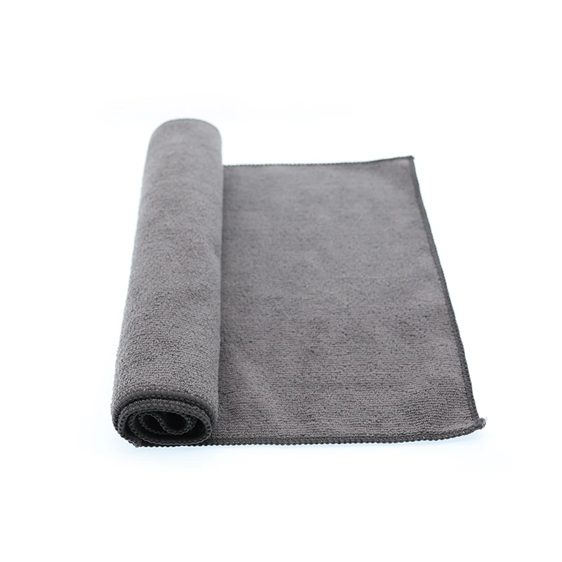 420gsm 40x60cm Sanded fabric car wash microfiber towels strong water absorption blue/purple/grey car cleaning cloth