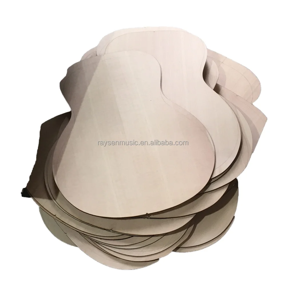 guitar material wood High quality B class spruce Solid Wood for guitar made in china factory