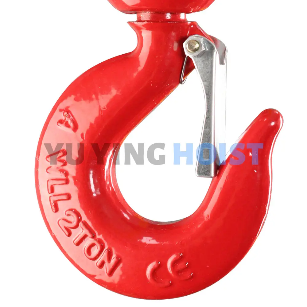 Heavy Duty Lifting Sling Hook Rotary Self Locking Safety Hook