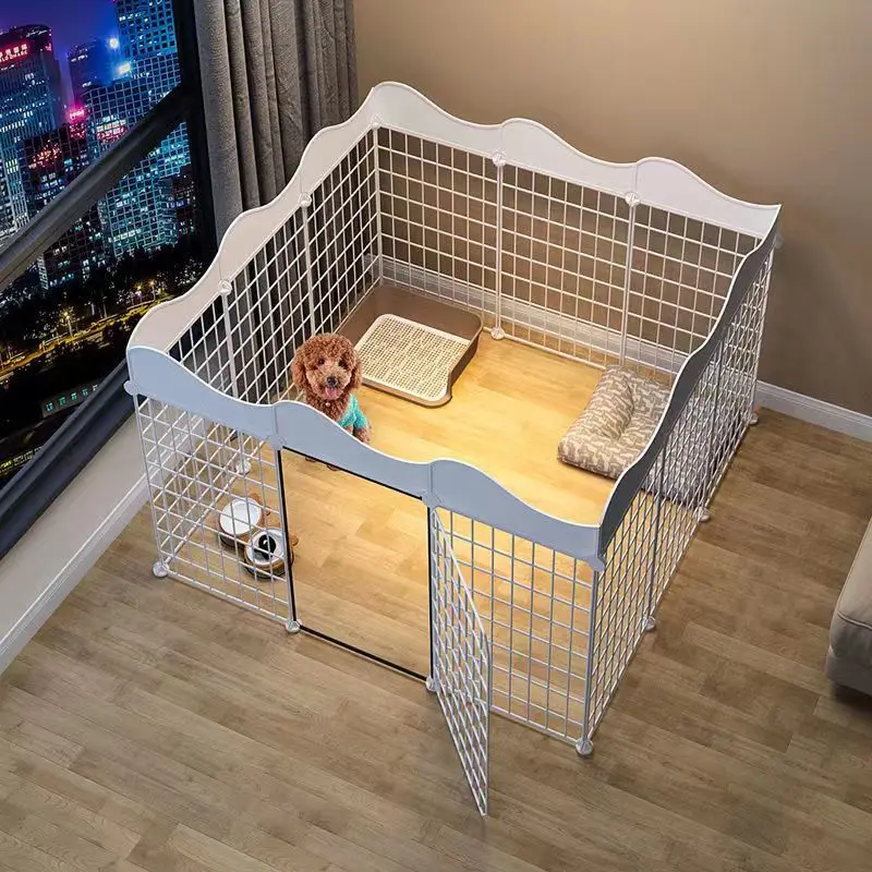 Hot Selling Durable Portable Mental Pet Fence for Dog Indoor/Outdoor Pet Cages panels