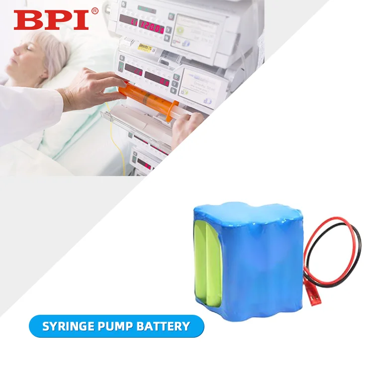 Safety 7.2V 9.6V 12V AA SC D Ni-Mh Syringe Pump battery rechargeable nickel metal hydride medical device batteries