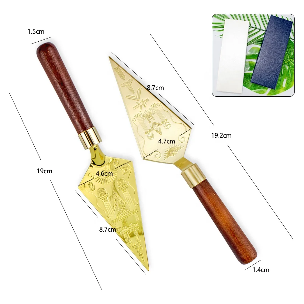 
Master Mason Freemason Masonic Crafts Masonry Trowel 