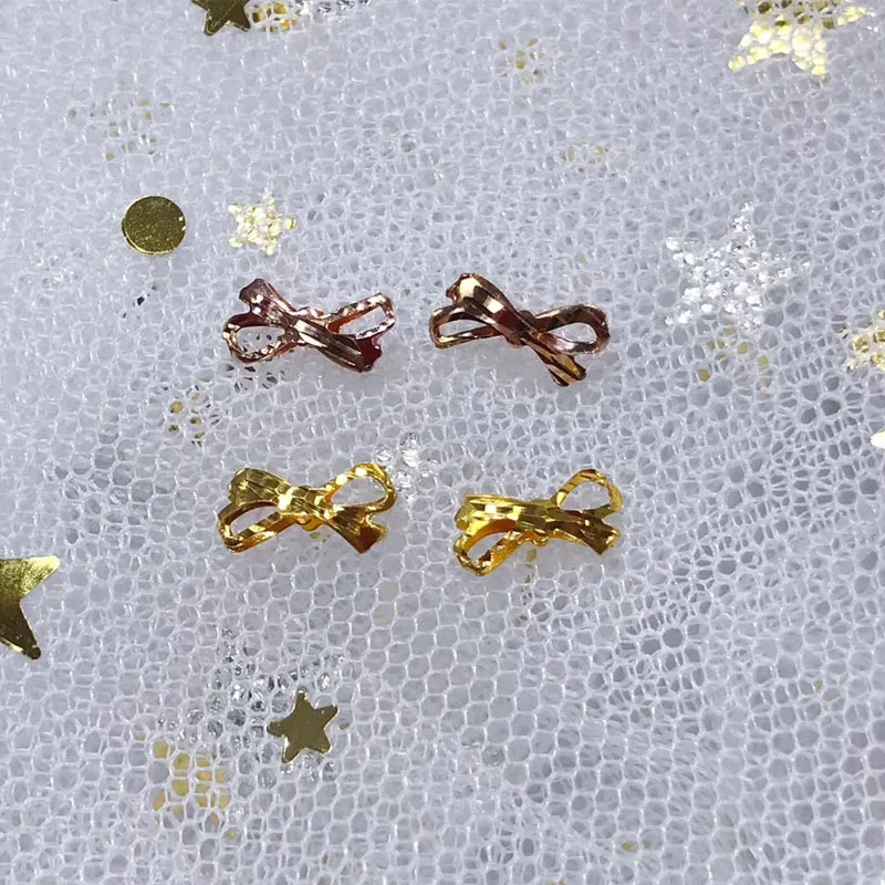 Gold Jewelry Real 18K Gold Bow Stud Earrings Au750 Earrings Tassel Earrings