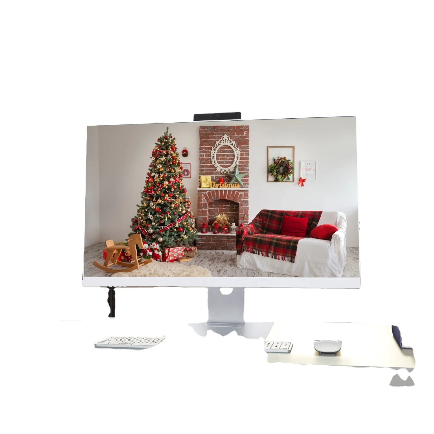 Manufacture oem fast desktop flat&curved touch screen all in one  Computer for business gaming  all in one  computer